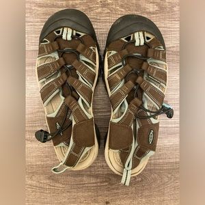 KEEN Sandals Women’s 7.5 Newport H2 Athletic Hiking Fisherman 1003481 Brown/Blue